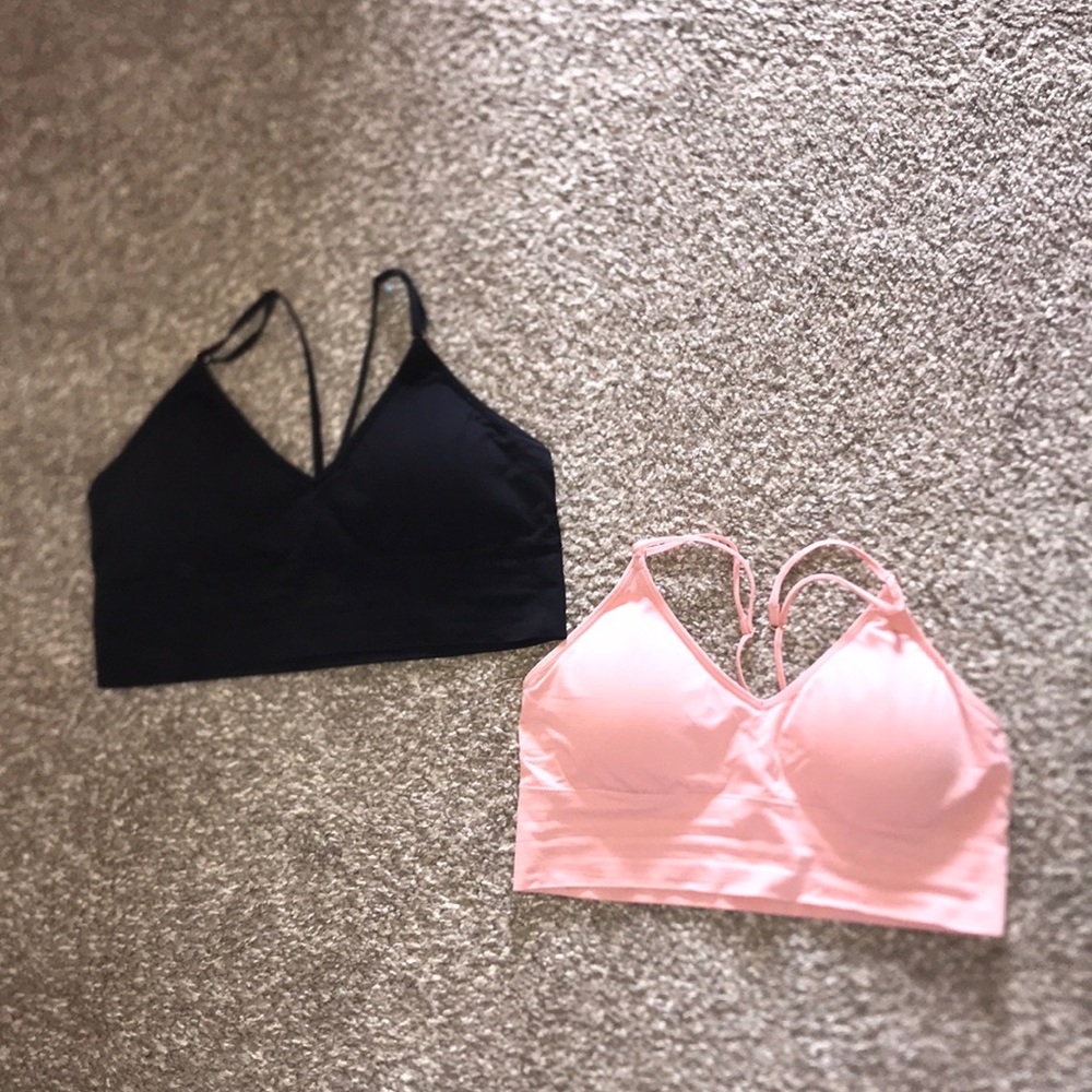 Two sport bras